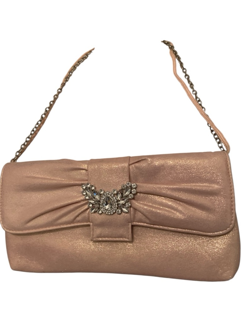 🩷KATE LANDRY PINK BUTTERFLY ENCRUSTED EVENING CLUTCH!NWOT EXCELLENT CONDITION! - Picture 12 of 12